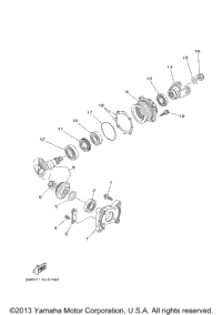 Middle Drive Gear