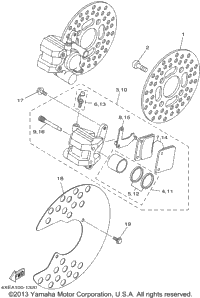 Front Brake Caliper