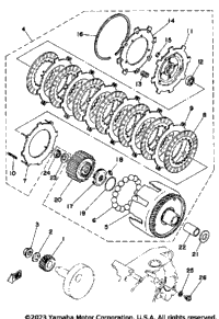 Clutch Yt125g - H - J