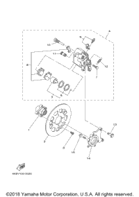 Rear Brake Caliper