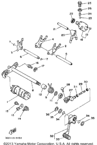 Shift Cam Fork