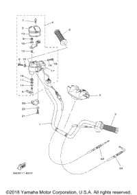Steering Handle Cable