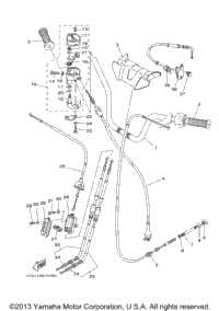 Steering Handle Cable