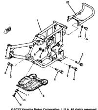 Frame Yt125j