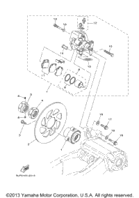 Rear Brake Caliper