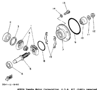 Middle Drive Gear