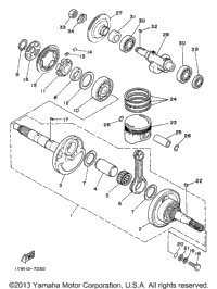 Crankshaft - Piston