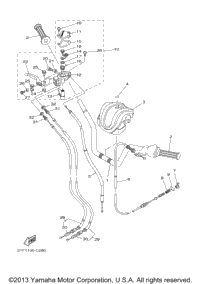 Steering Handle Cable