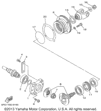 Middle Drive Gear