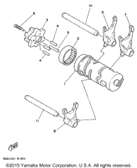 Shift Cam Shift Fork