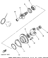 Middle Drive Gear