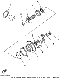 Middle Drive Gear