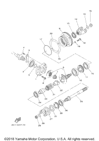 Middle Drive Gear