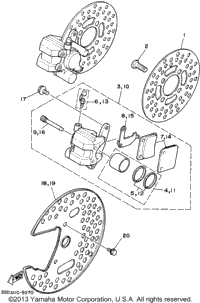 Front Brake Caliper