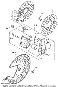 Front Brake Caliper