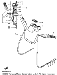 Steering Handle Cable