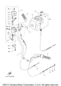 Steering Handle Cable
