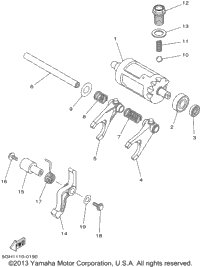 Shift Cam Fork