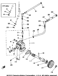 Oil Pump Yt125g - H - J -