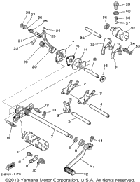 Shift Cam Fork