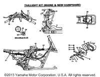Taillight Kit (Maine & New Hampshire)