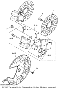 Front Brake Caliper
