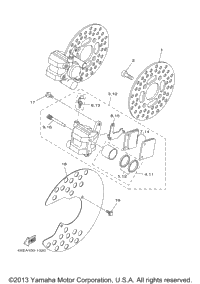 Front Brake Caliper