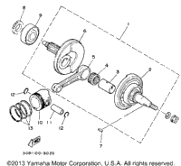 Crankshaft - Piston