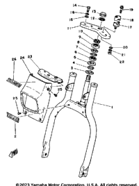 Front Fork Yt125h