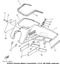 Rear Fender (Ytm225dxk)