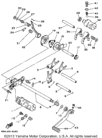 Shift Cam Shift Fork
