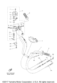 Steering Handle Cable