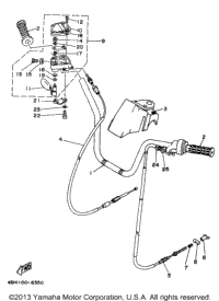 Steering Handle Cable
