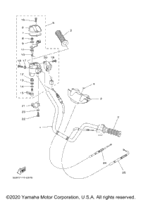 Steering Handle Cable