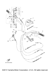 Steering Handle Cable
