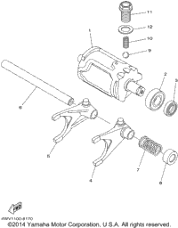 Shift Cam Fork