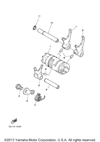 Shift Cam Fork