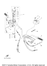 Steering Handle Cable