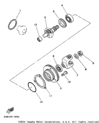 Middle Drive Gear
