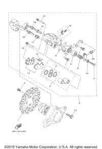 Rear Brake Caliper