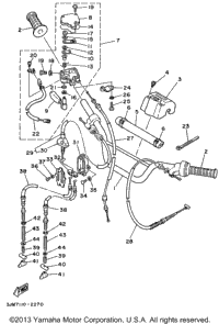 Steering Handle Cable
