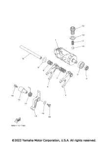 Shift Cam & Fork