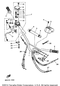 Steering Handle Cable