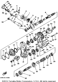 Middle Drive Gear