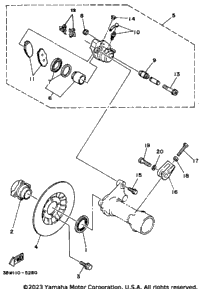 Rear Brake Caliper