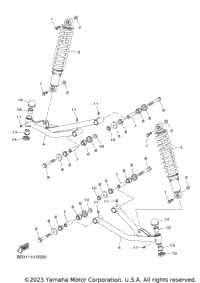 Front Suspension & Wheel