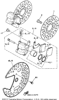 Front Brake Caliper