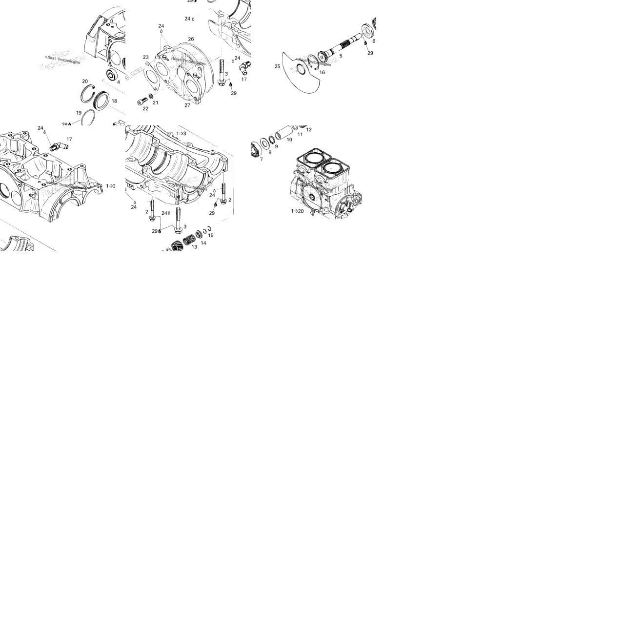 Crankcase And Rotary Valve