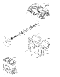Crankcase, Rotary Valve