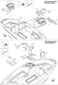Front Console And Glove Box